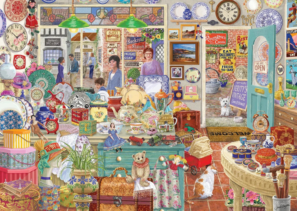 Gibson - Veritys Vintage Shop 2000Piece Jigsaw Puzzle image 1