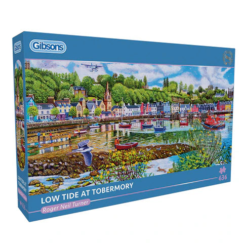 Gibson - Low Tide at Tobermory 636 Piece Jigsaw Puzzle image 0