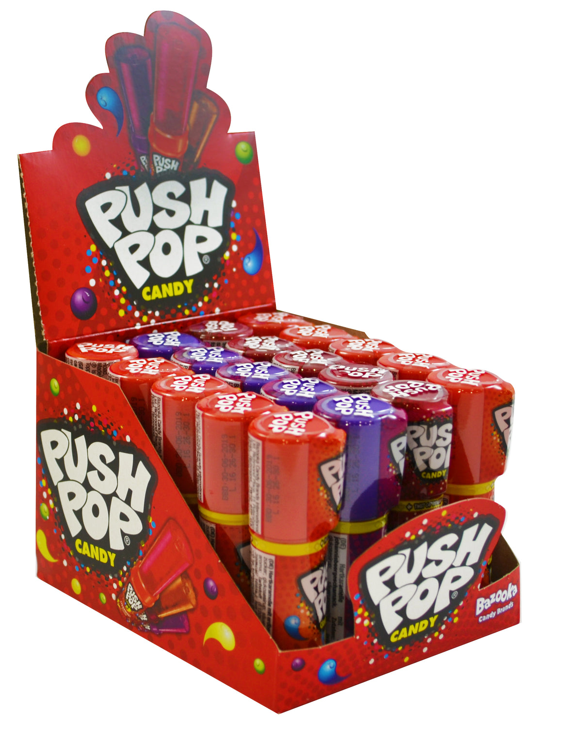 Bazooka Push Pop Candy - 15g