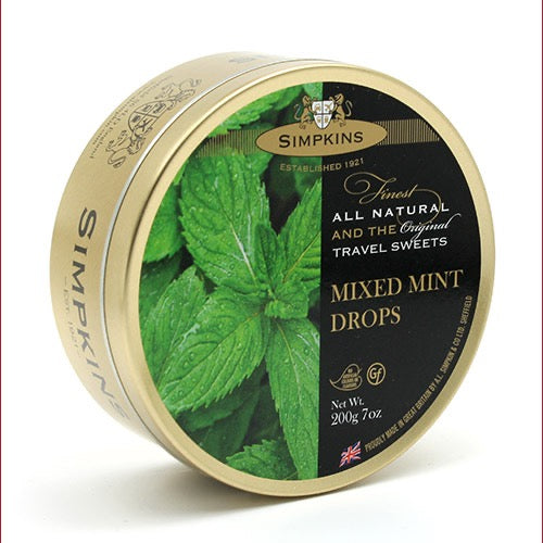 Simpkins Tin of Mixed Mint Drops  - 200g image 0