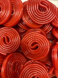 Red Liquorice Wheels - Each