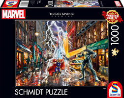 Schmidt - 58433 Kinkade Marvel Thor 1000 Piece Jigsaw Puzzle image 0