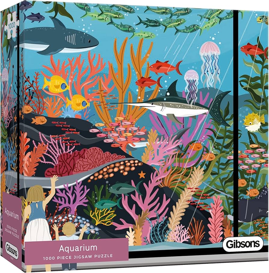 Gibson - Aquarium 1000 Piece Jigsaw Puzzle image 0