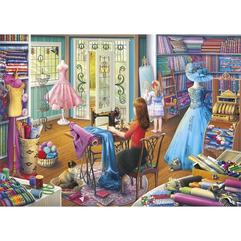 Gibson - Dressmakers Daughter 500XL Piece Jigsaw Puzzle image 1