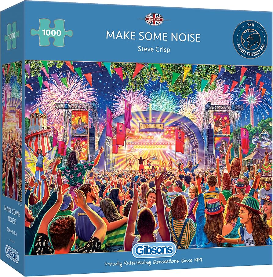 Gibson - Make Some Noise 1000 Piece Jigsaw Puzzle image 0