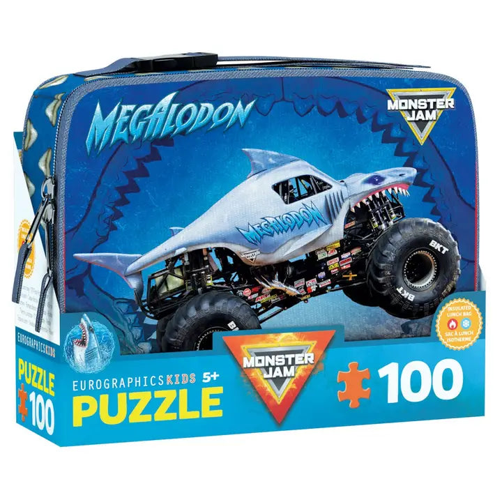 Eurographics - Monster Jam Lunch Box Jigsaw Puzzle image 0