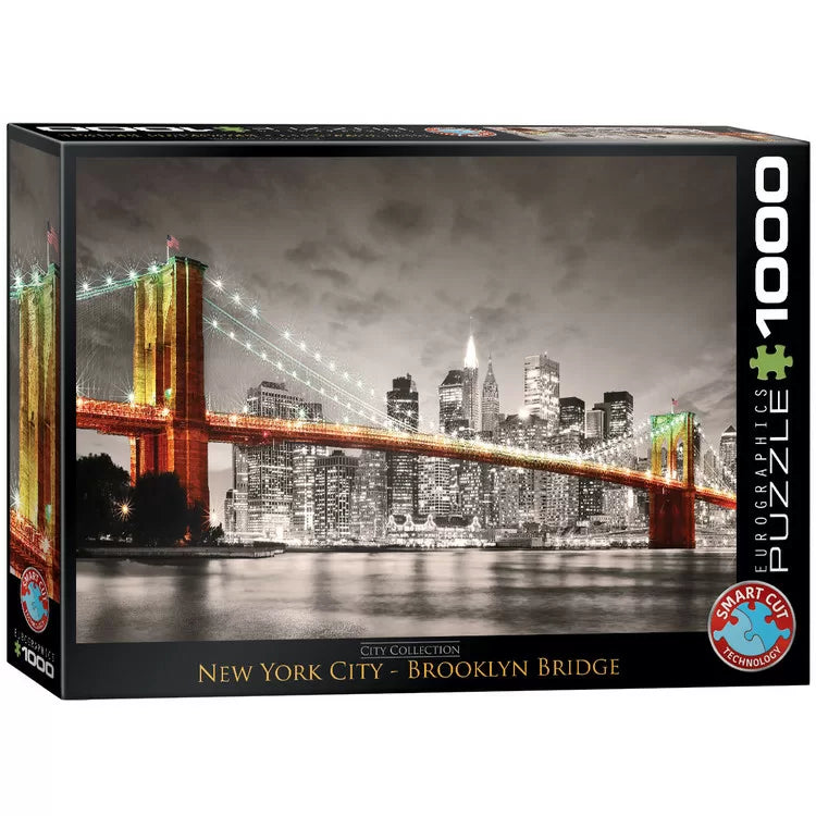 Eurographics - NYC Brooklyn Bridge 1000 Piece Jigsaw Puzzle image 0