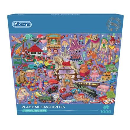 Gibson - Playtime Favourites 1000 Piece Jigsaw Puzzle image 0