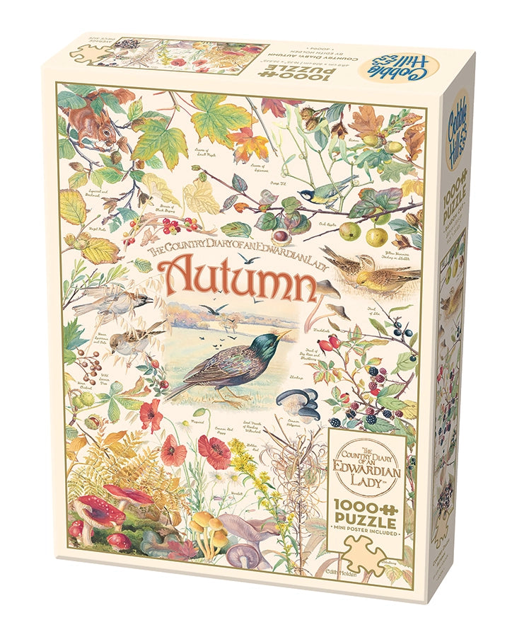 Cobble Hill - Country Diary: Autumn 1000 Piece Jigsaw Puzzle