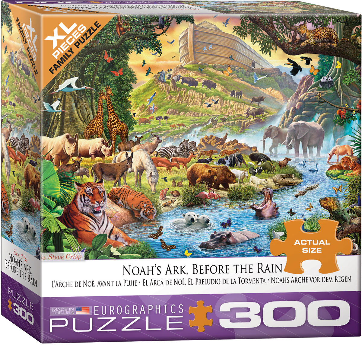 Eurographics - Noahs Ark Before the Rain 500 Piece Jigsaw Puzzle