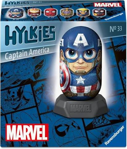 Ravensburger - Hylkie No. 33 Captain America 3D Jigsaw
