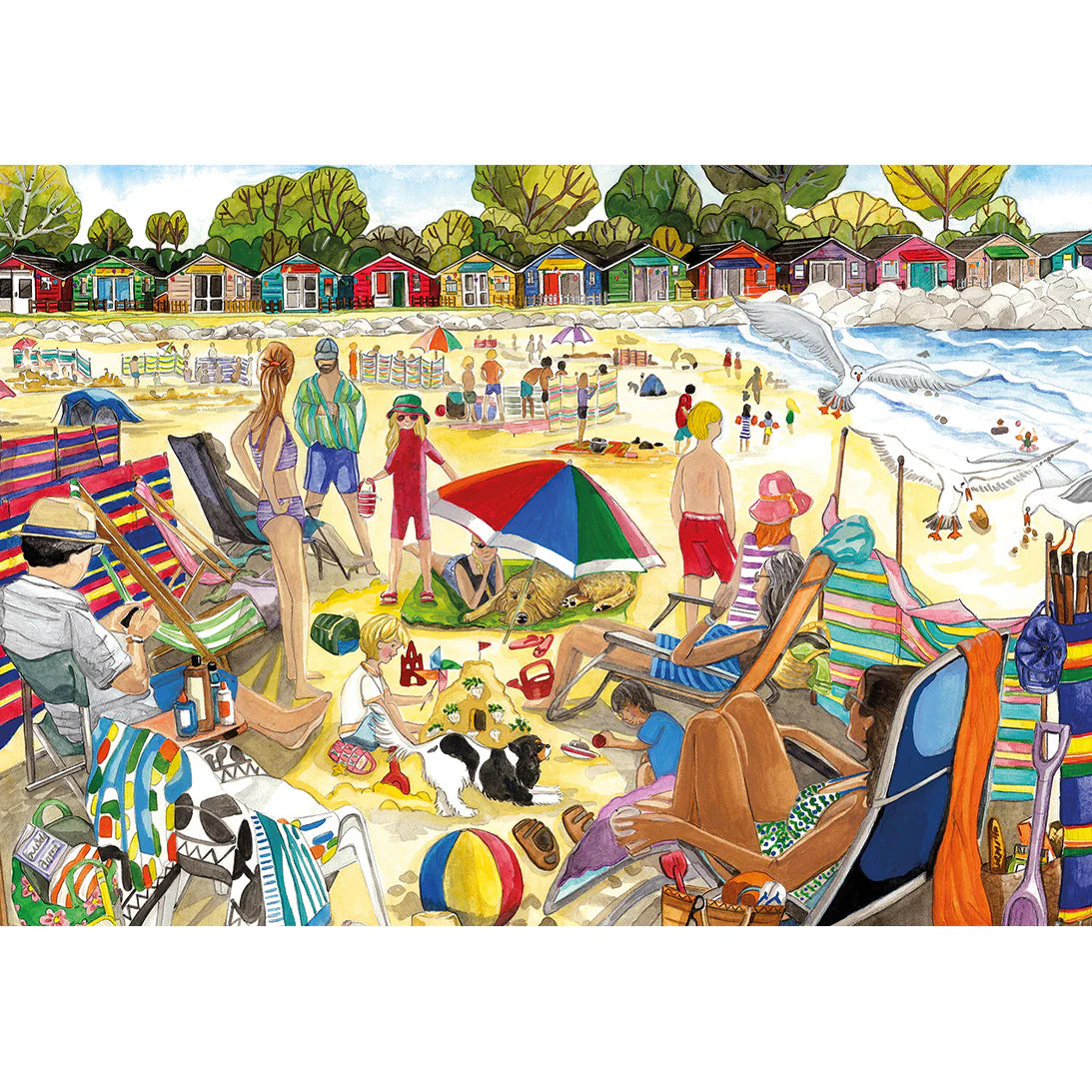 Gibson - A Dogs Life 4 x 500 Piece Jigsaw Puzzle image 3