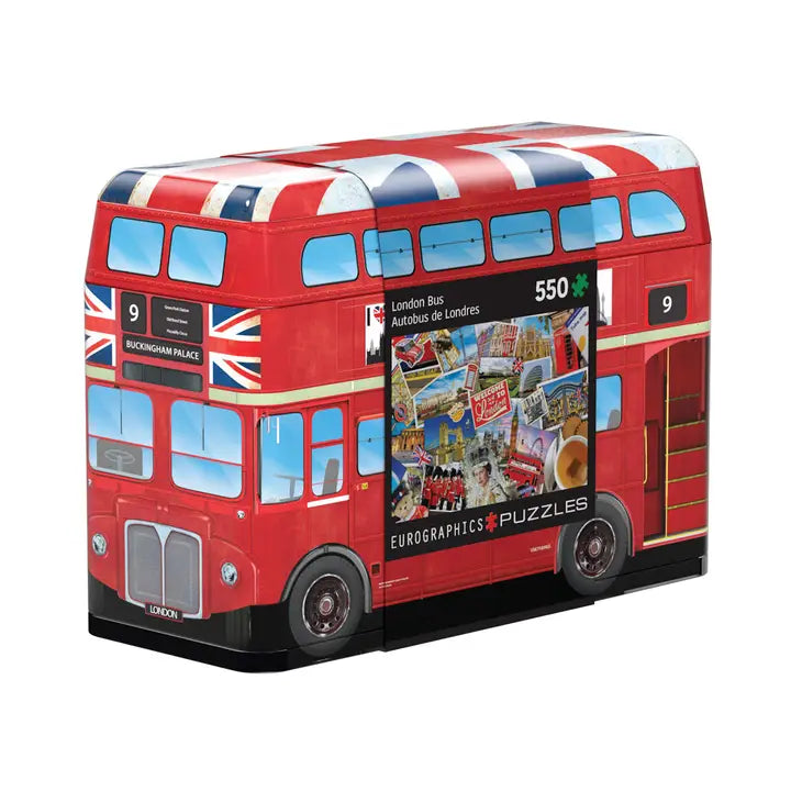 Eurographics - London Bus Tin 550 Piece Jigsaw Puzzle image 0