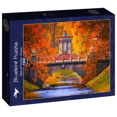 Bluebird - Park of Pushkin, Russia 1500 Piece Jigsaw Puzzle