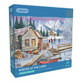 Gibson - Winter at the Cabin 1000 Piece Jigsaw Puzzle image 0
