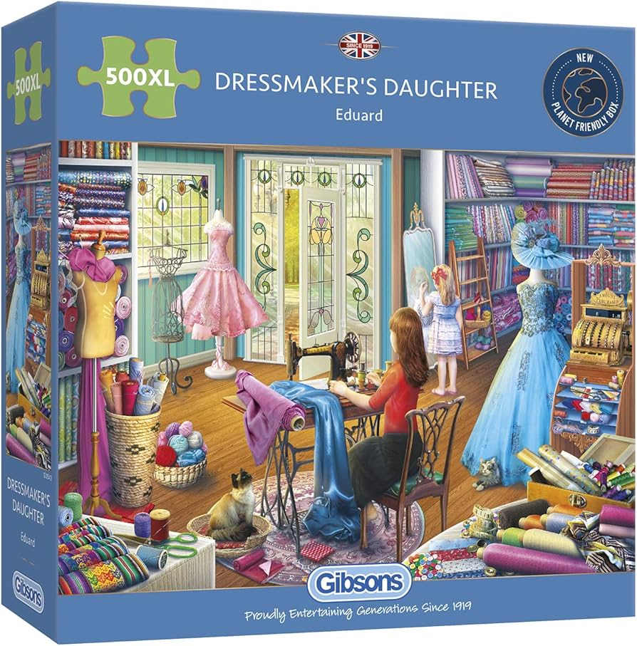 Gibson - Dressmakers Daughter 500XL Piece Jigsaw Puzzle image 0