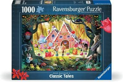 Ravensburger - Hansel & Gretel Beware 1000 Piece Jigsaw Puzzle image 0