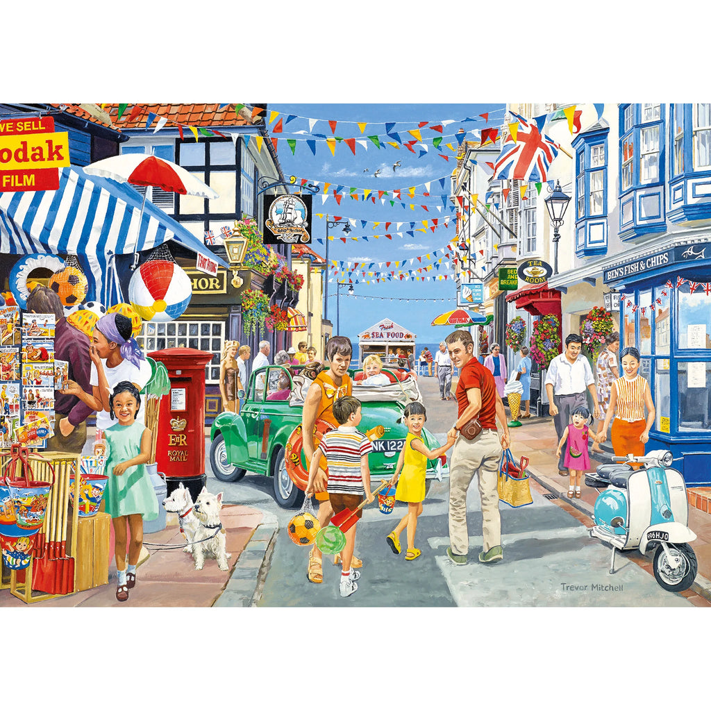 Gibson - Wish You Were Here 4 x 500 Piece Jigsaw Puzzle image 3