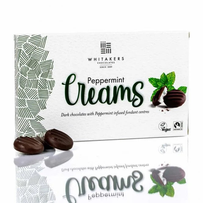 Whitakers Dark Chocolate Peppermint Cremes - 150g