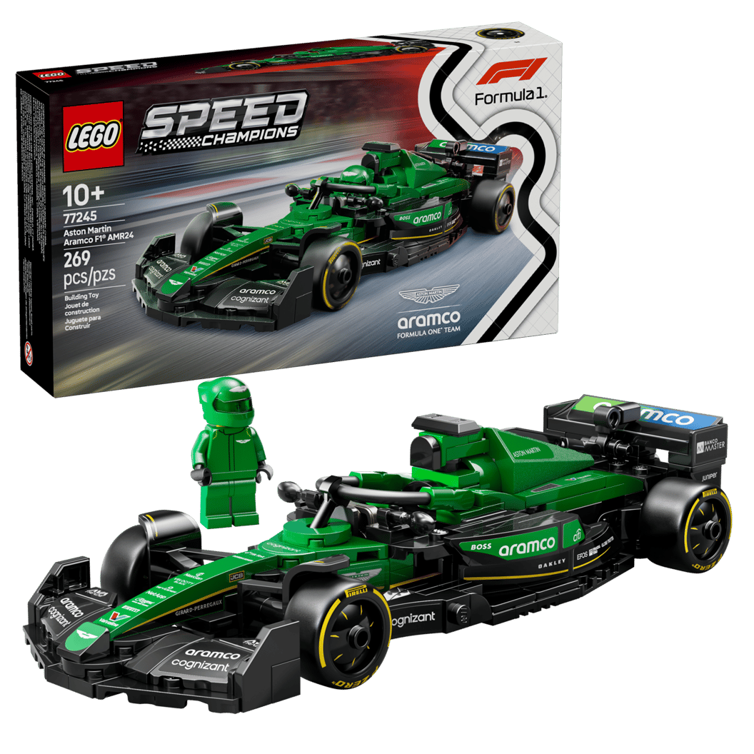 Lego - Speed Champion: Aston Martin Aramco F1 AMR24 Race Car 77245