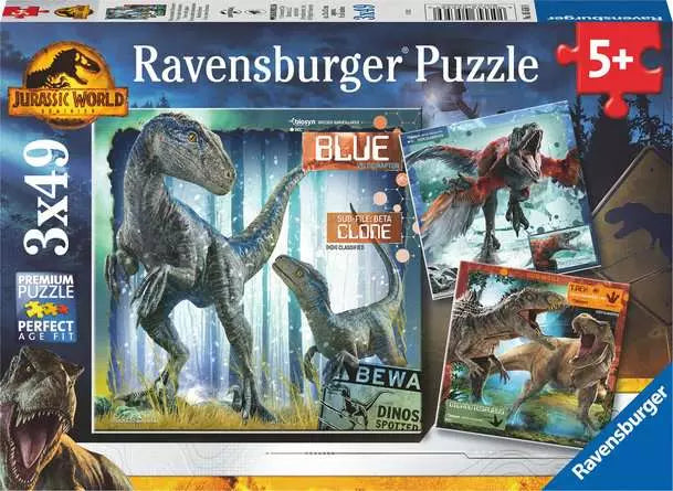 Ravensburger - Restricted Access 3 x 49 Piece Jigsaw Puzzle