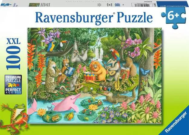 Ravensburger - Rainforest River Band 100XXL Piece Jigsaw Puzzle