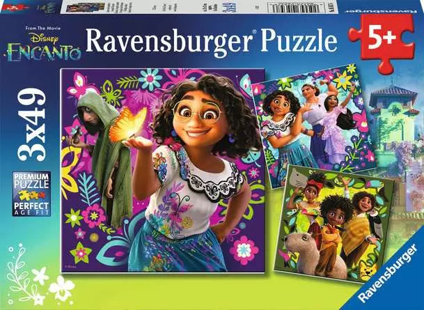 Ravensburger - 3 x 49 Disney The Magic Awaits! Encanto Jigsaw Puzzle