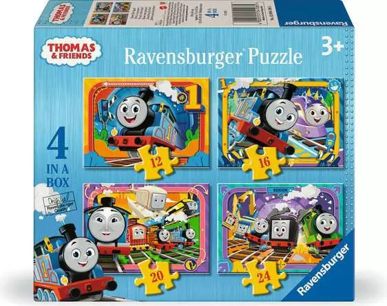 Ravensburger - 4 in a Box Thomas & Friends "Geared Up for Fun!" Jigsaw puzzle