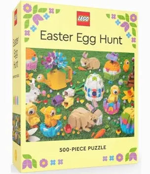 Lego Jigsaw - Easter Egg hunt 500 Piece Jigsaw Puzzle piece