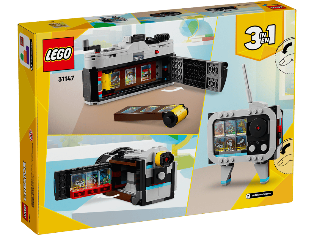 Lego - Creator 3 in 1 Retro: Camera 31147