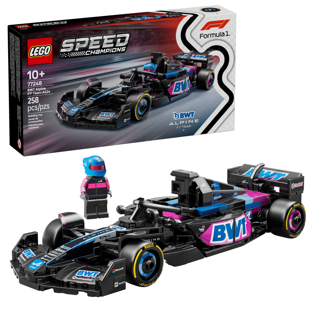 Lego - Speed Champion: BWT Alpine F1 Team A524 Race Car 77248