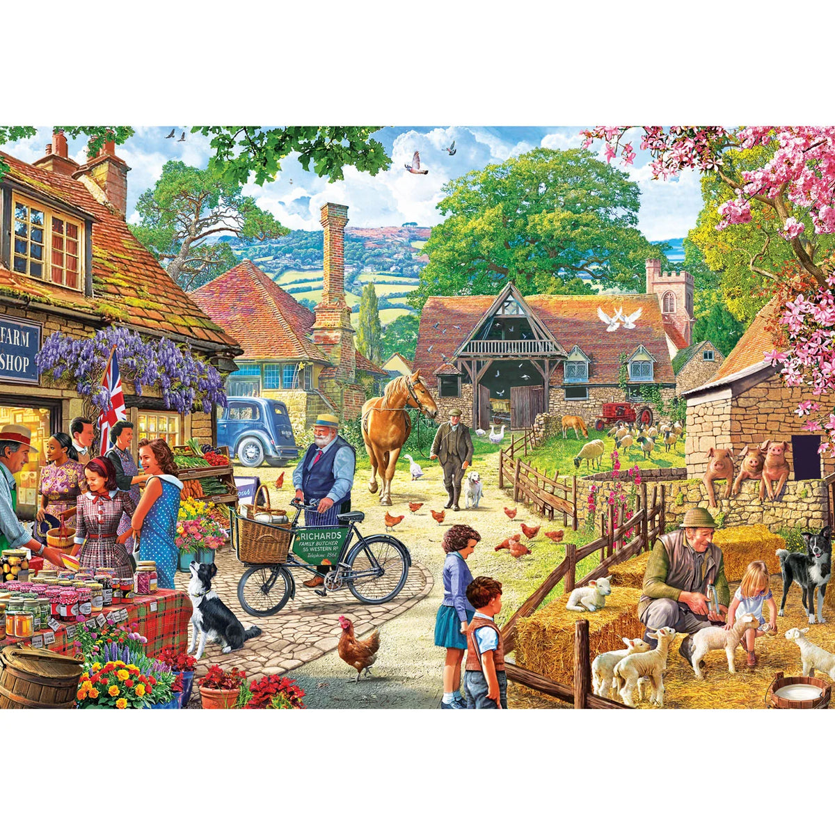 Gibson - The Farm Shop 100XXL Piece Jigsaw Puzzle