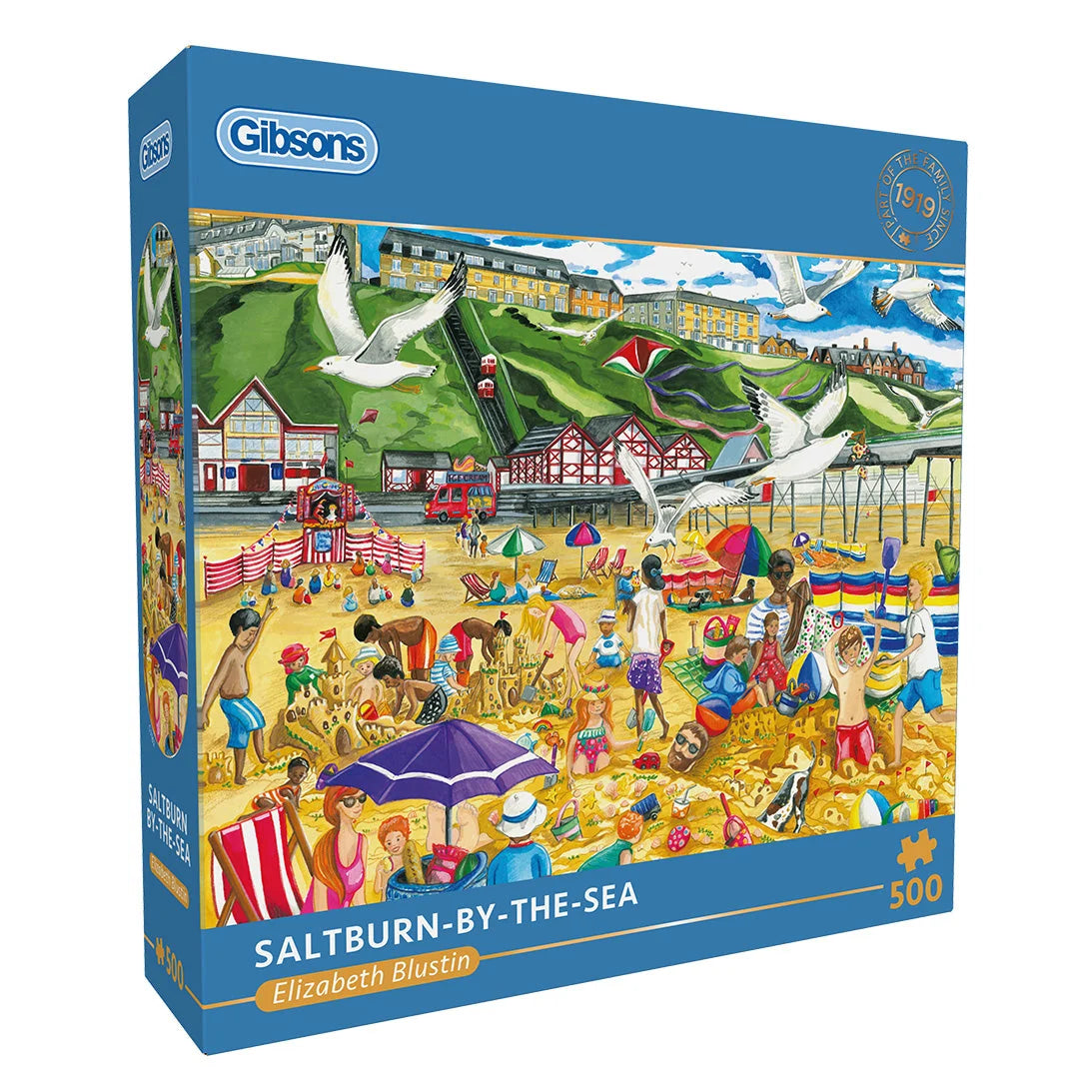 Gibson - Saltburn-by-the-Sea 500 Piece Jigsaw Puzzle