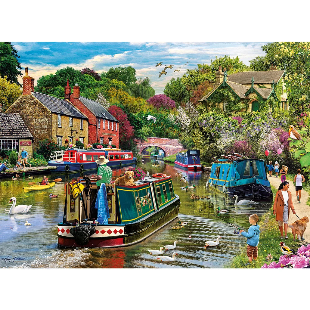 Gibsons - River Retreat 500 Piece Jigsaw Puzzle