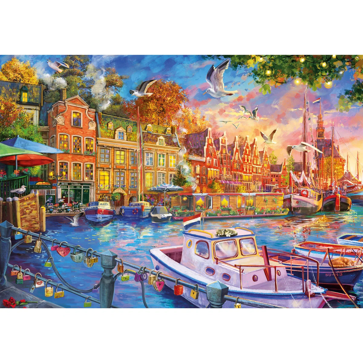 Gibsons - Harbour Reflections 500 Piece Jigsaw Puzzle