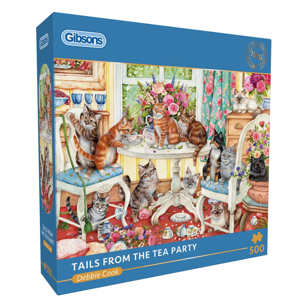 Gibson - Tails From The Tea Party 500 Piece Jigsaw Puzzle