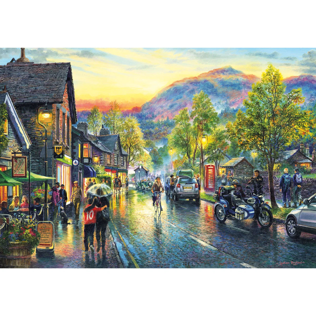 Gibsons - Grasmere by Twilight 500 Piece Jigsaw Puzzle