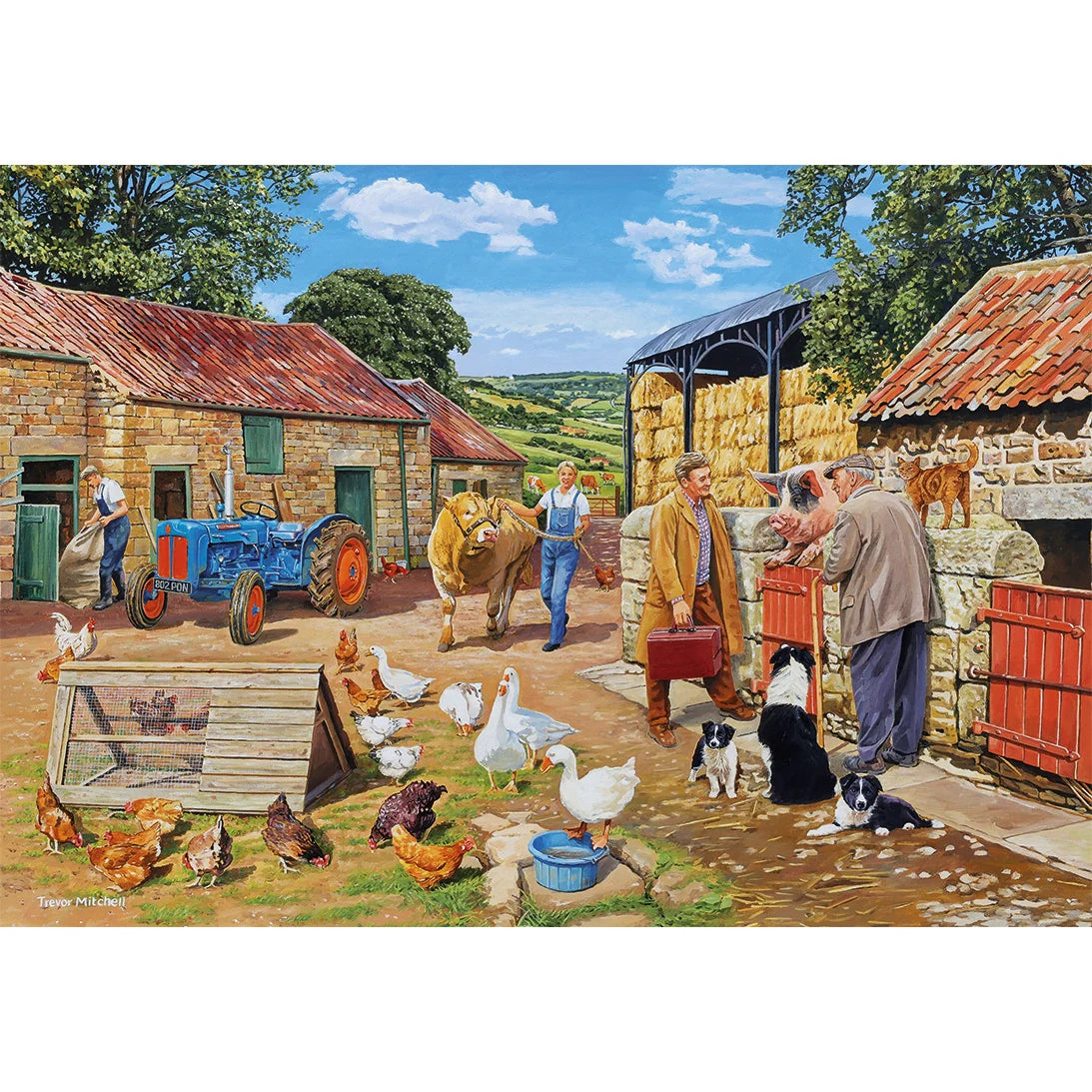 Gibson - Call the Vet 4 x 500 Piece Jigsaw Puzzle