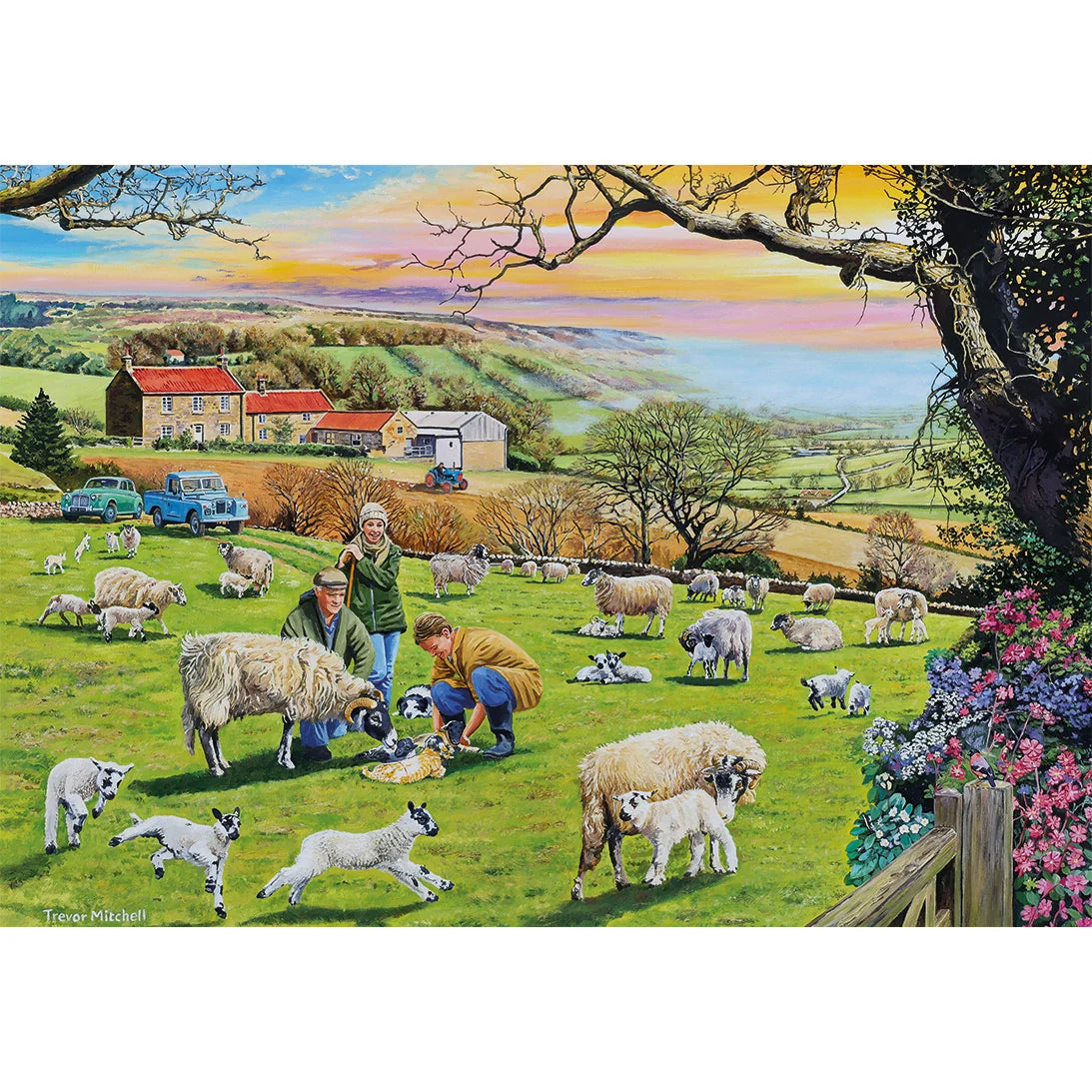 Gibson - Call the Vet 4 x 500 Piece Jigsaw Puzzle