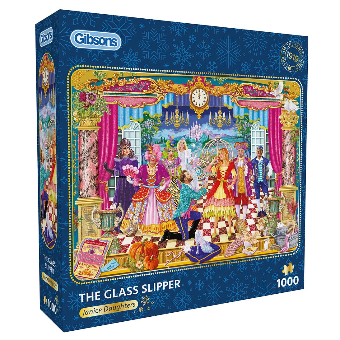 Gibsons - The Glass Slipper 1000 Piece Jigsaw Puzzle