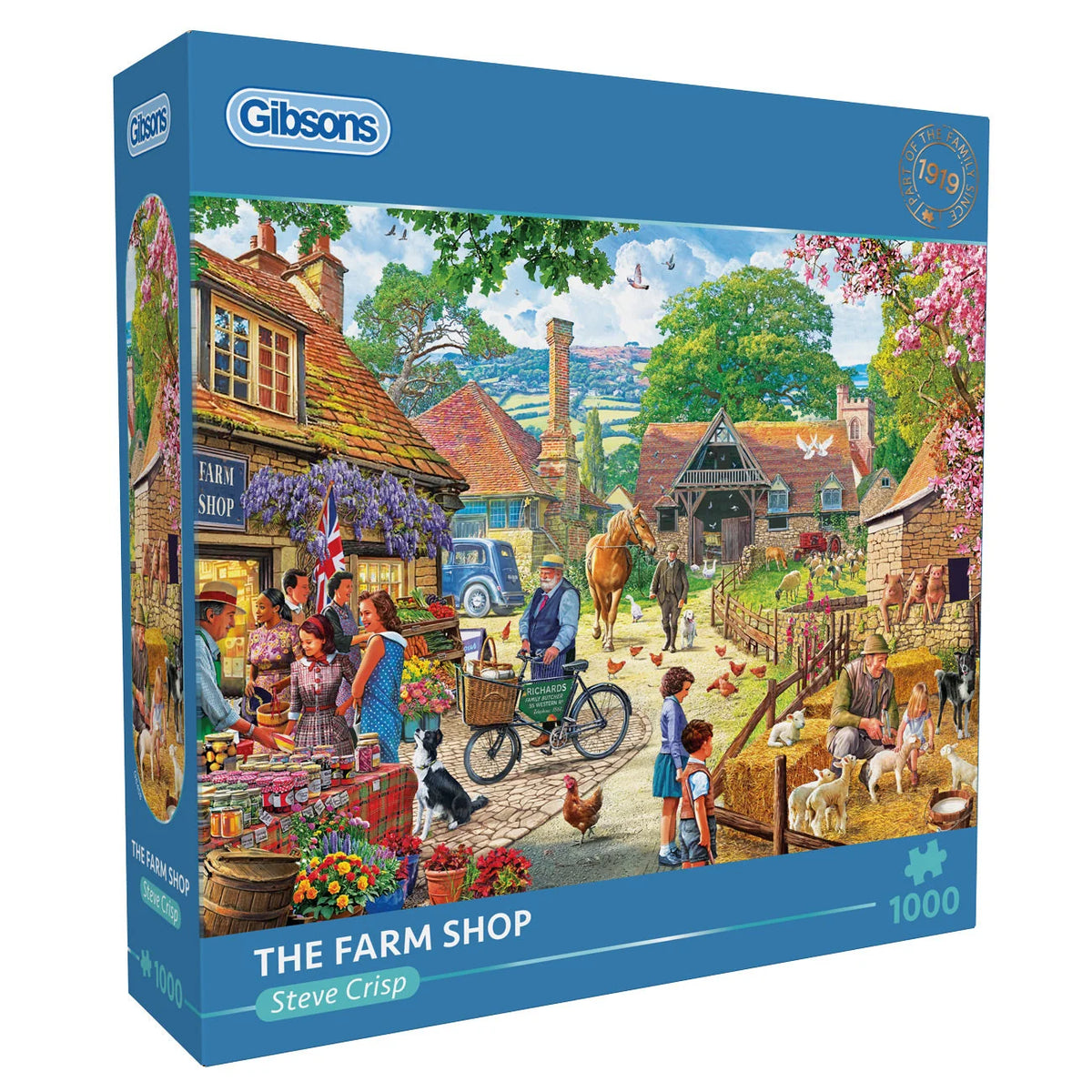 Gibson - The Farm Shop 1000 Piece Jigsaw Puzzle