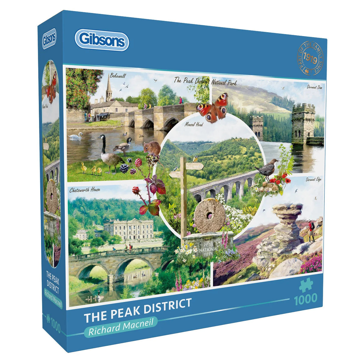 Gibson - The Peak District 1000 Piece Jigsaw Puzzle