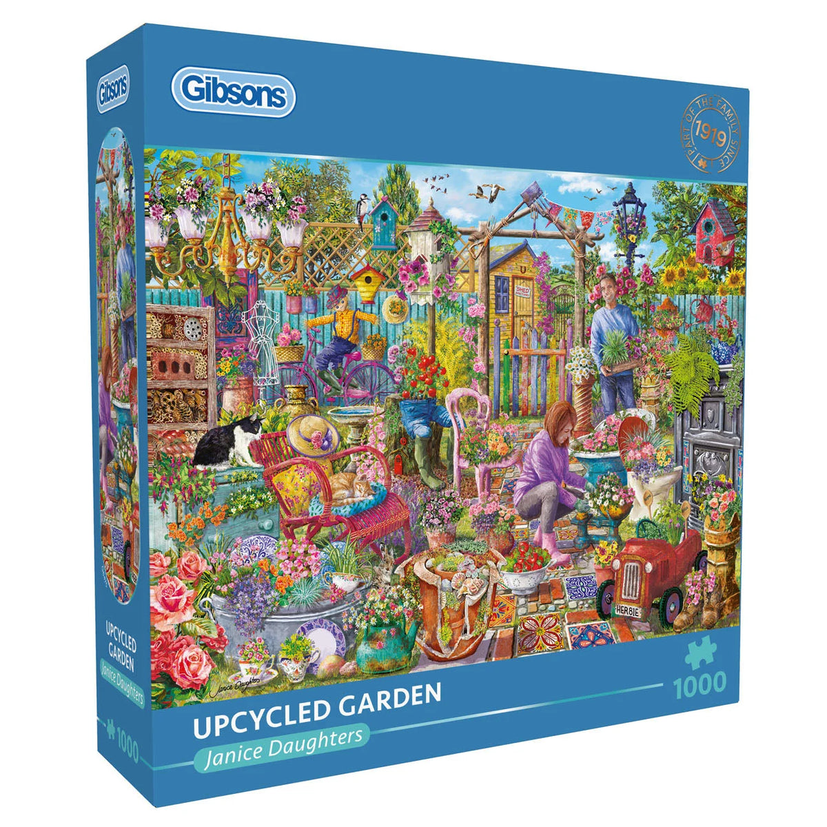 Gibsons - Upcycled Garden 1000 Piece Jigsaw Puzzle
