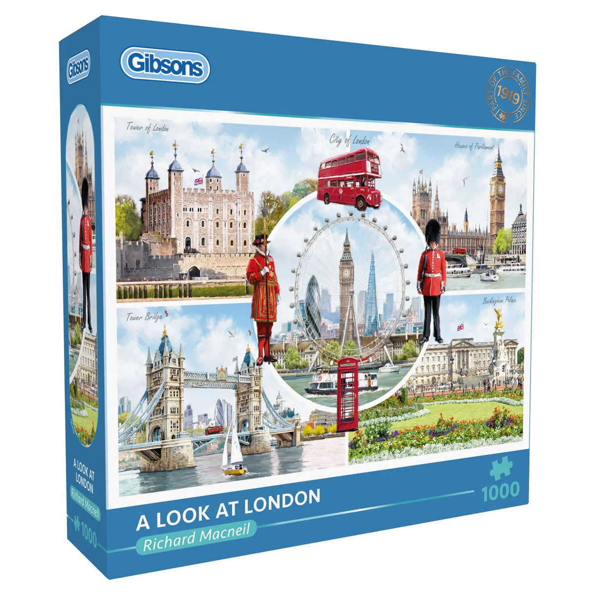 Gibsons - A Look at London 1000 Piece Jigsaw Puzzle