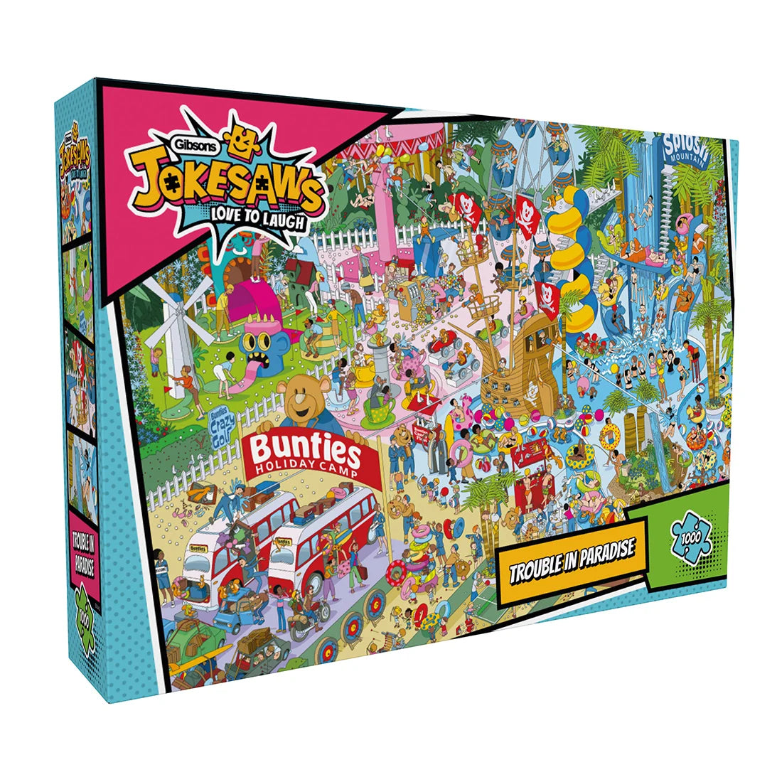 Gibson - Trouble in Paradise 1000 Piece Jigsaw Puzzle