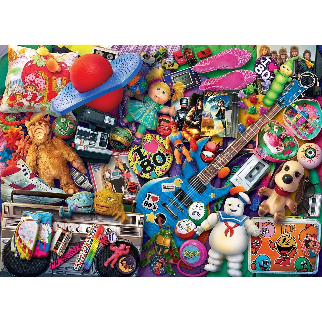 Gibsons - We Love the 80's 1000 Piece Jigsaw Puzzle