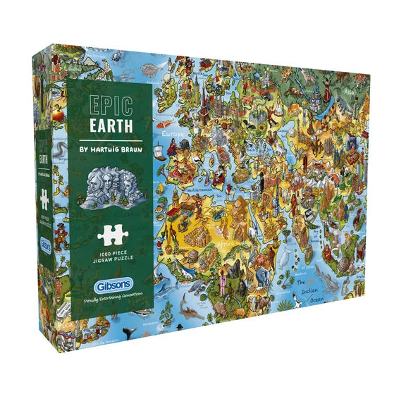Gibsons - Epic Earth 1000 Piece Jigsaw Puzzle