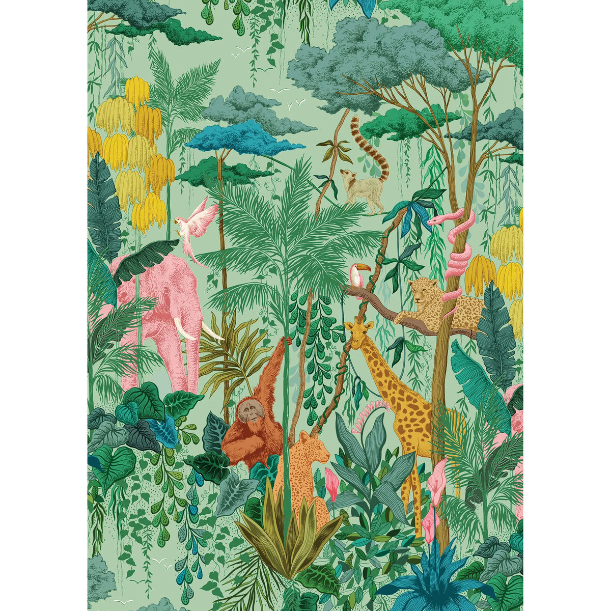 Gibsons - Jungle Animals 1000 Piece Jigsaw Puzzle