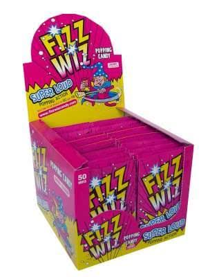 Fizz Wiz Popping Candy - Cherry 5g