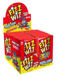 Fizz Wiz Popping Candy - Strawberry 5g